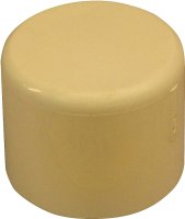 (image for) Nibco T00220D Pipe Cap, 3/4 in, CPVC, SCH 40 Schedule