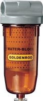 (image for) DL Goldenrod Water Block 496 Series Fuel Filter, 150 psi Pressure, 1 in Connection, NPT, 25 gpm